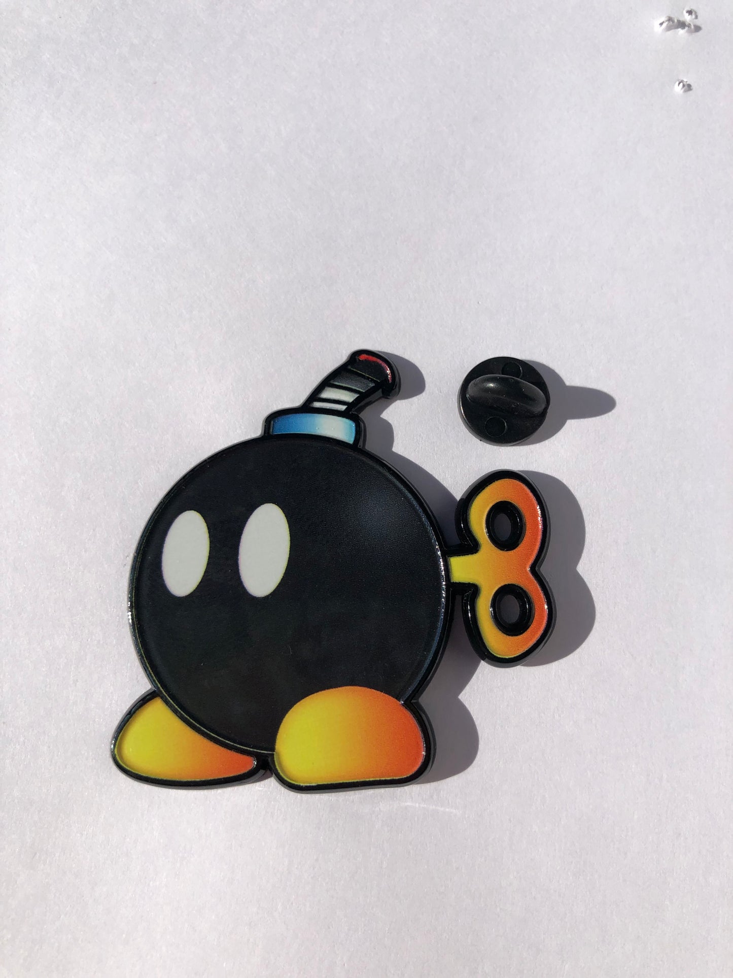 Bomb-Omb Mario Walking Bomb Pin