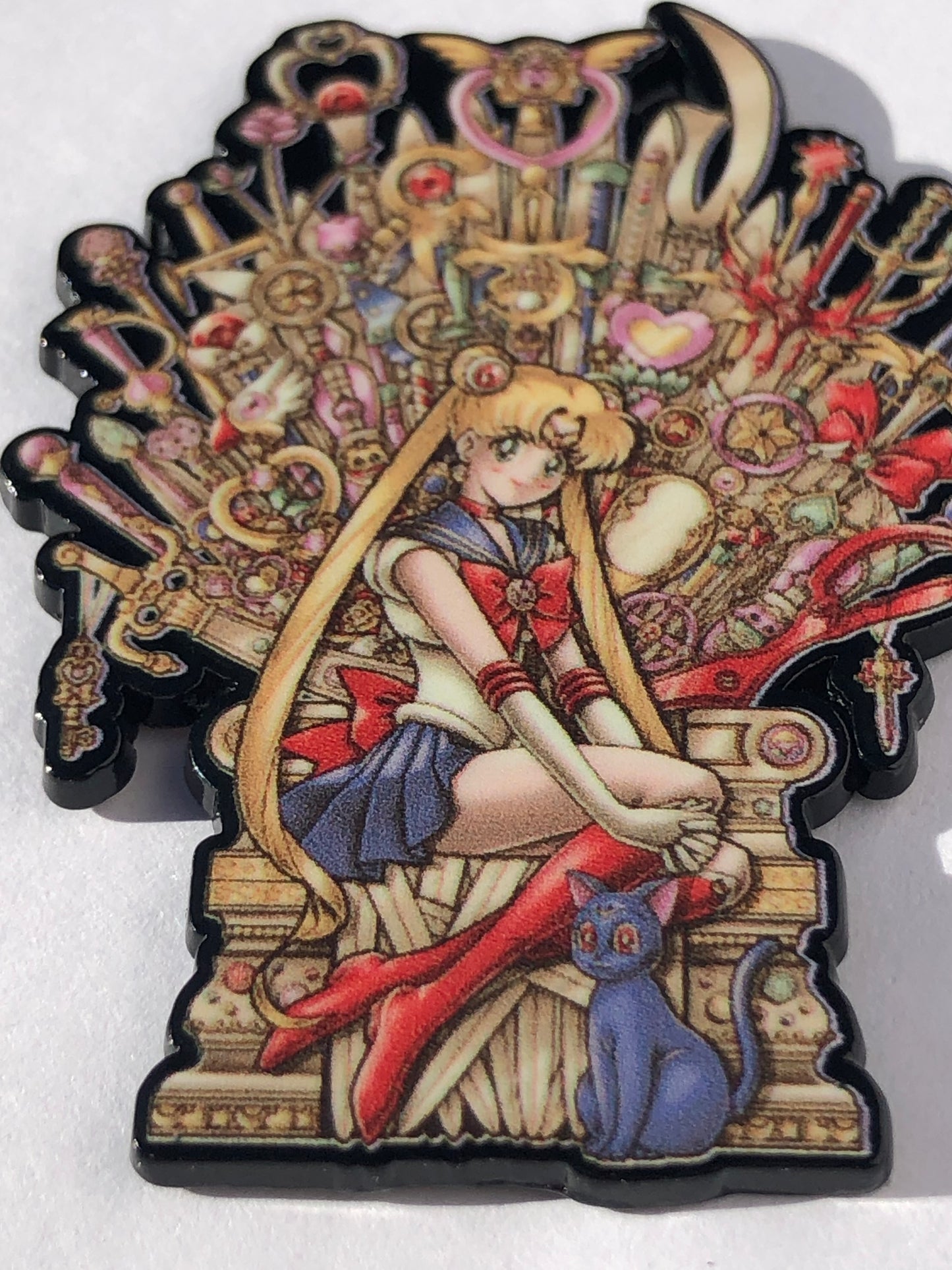 Moon Thrones Sailor Pin