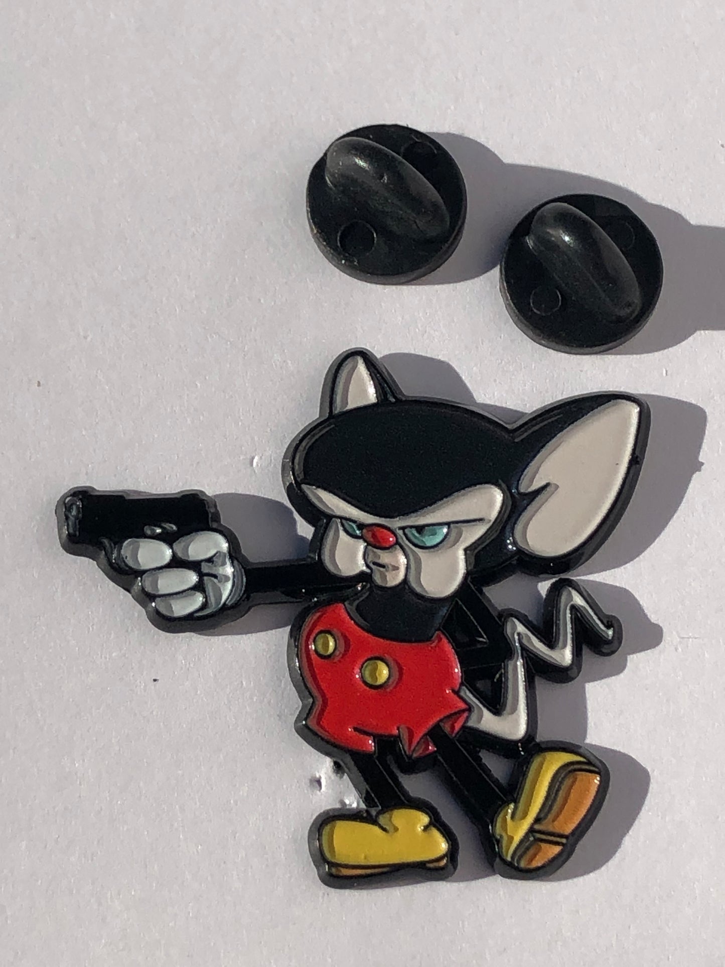 Mouse and the Brain Pin