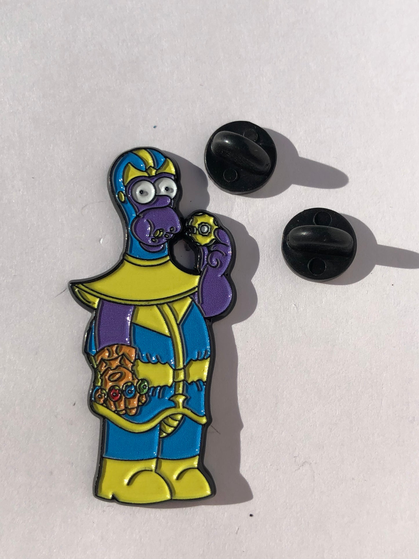 Homer as Thanos Pin
