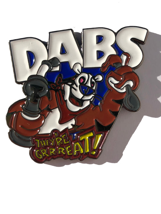 Dabs They'r Great! Tony Tiger Pin