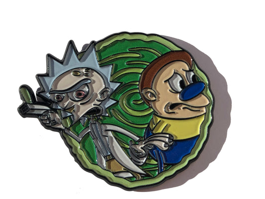 R&S R&M Mashup Pin