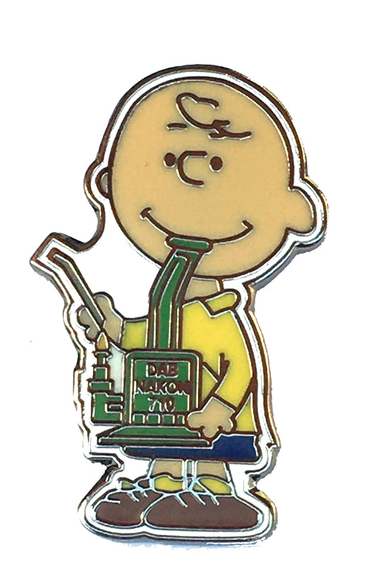 Charlie Dabs Brown Pin