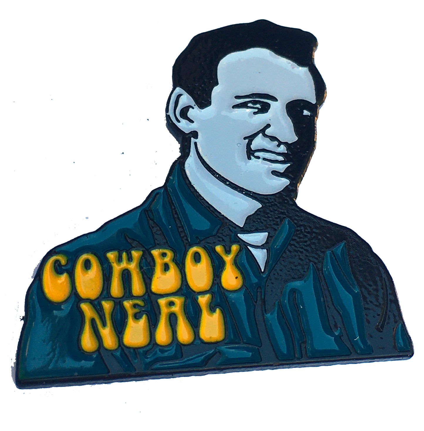 Cowboy Neal Cassady Merry Prankster Pin