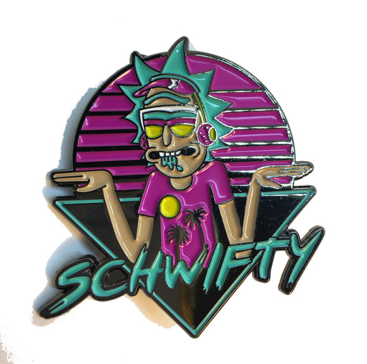 Get Schwifty R&M Pin