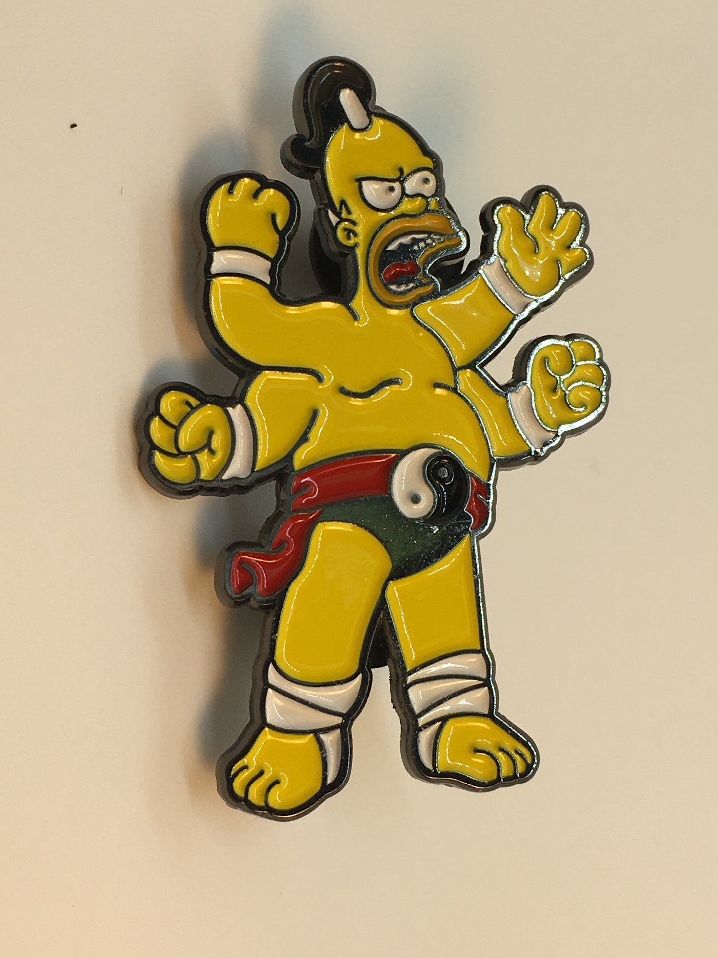 Homer Goro Combat Pin