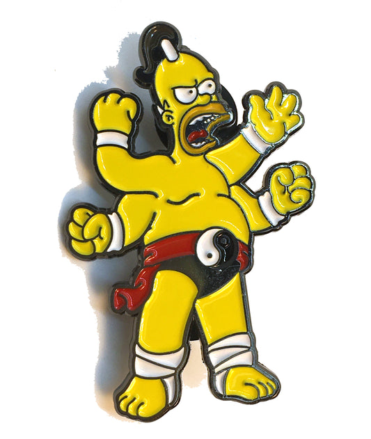 Homer Goro Combat Pin