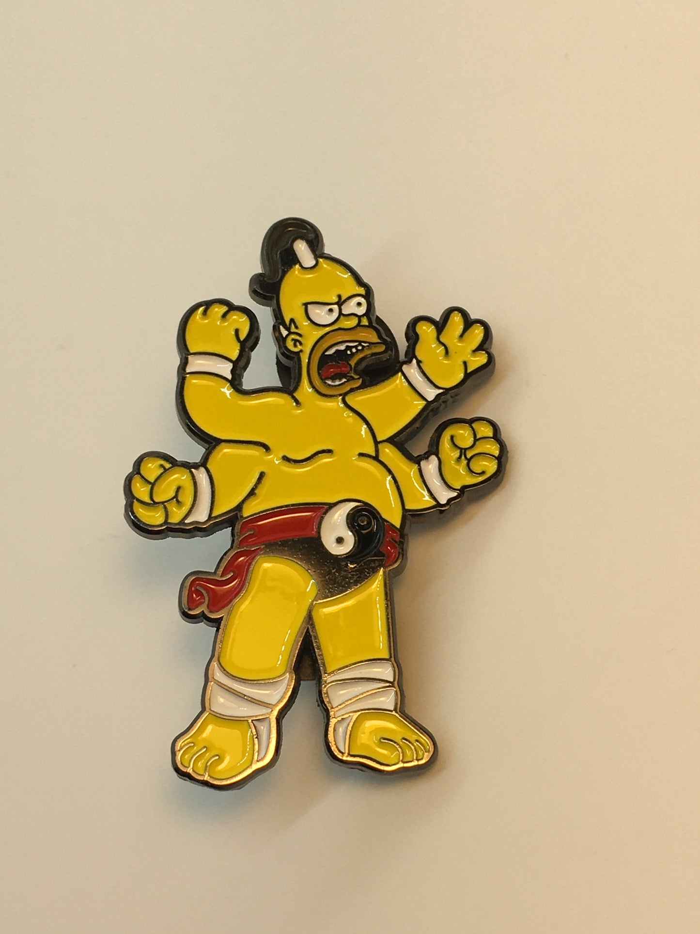 Homer Goro Combat Pin