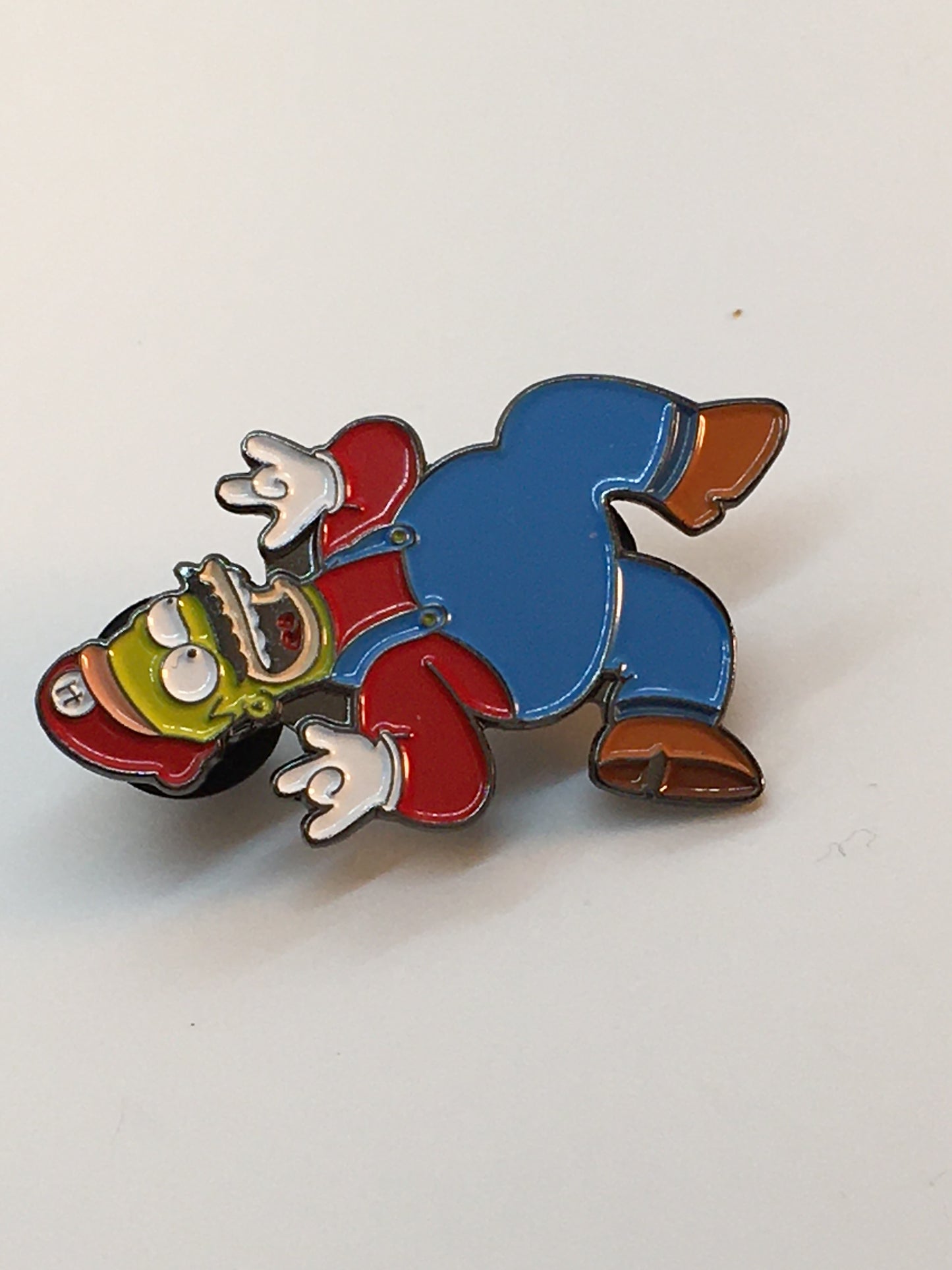 Homer Mario Jumps Pin