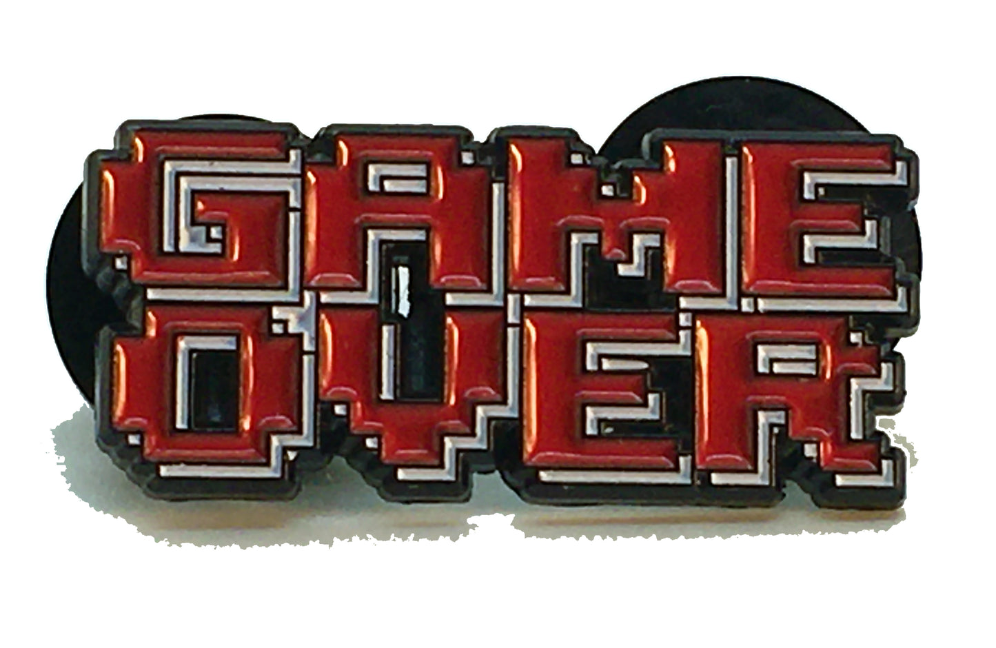 Game Over Pixels Pin