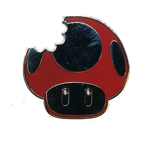 Mario Toad Power Mushroom Pin