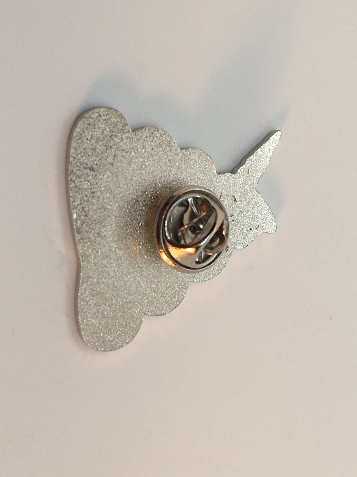 Glittery Unicorn Poop Pin