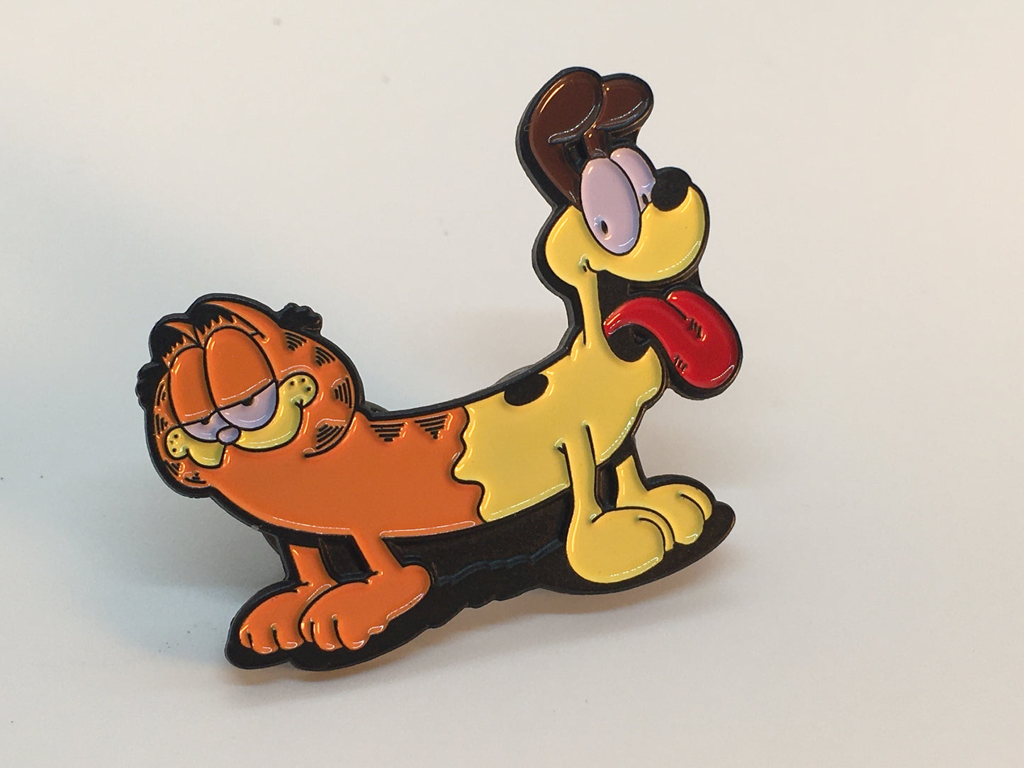CatDog Oddie Garfield Pin