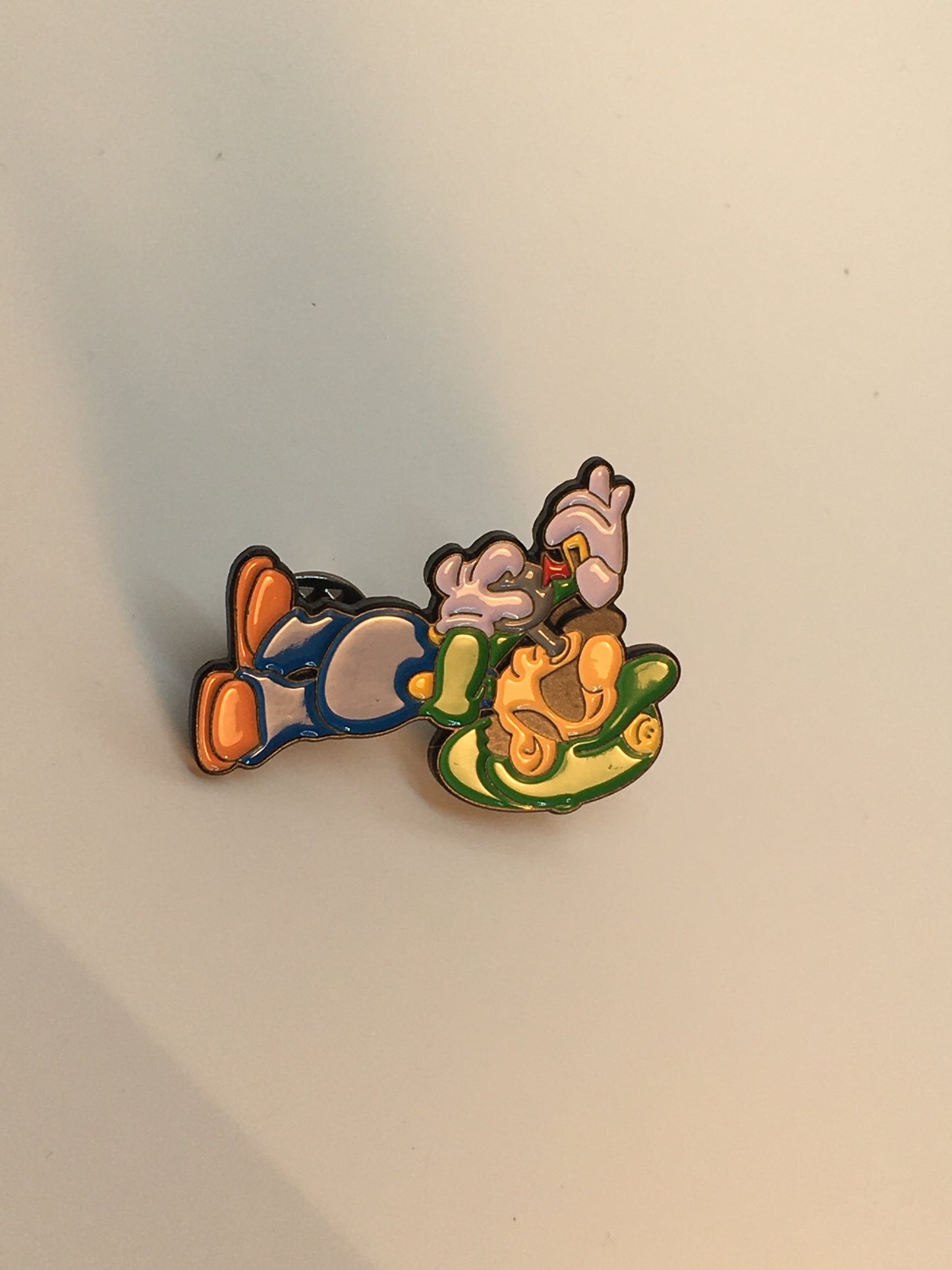 Mario Smokes Pipe Pin