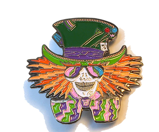 Mad Hatter Uncle Sam Grateful  Pin