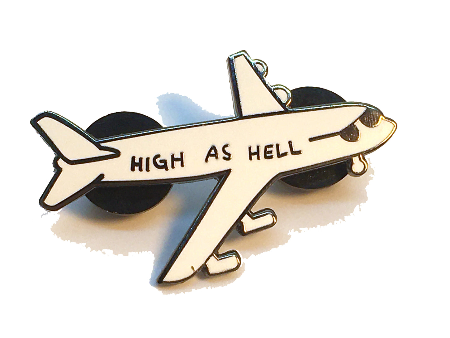 High As Hell Plane Pin
