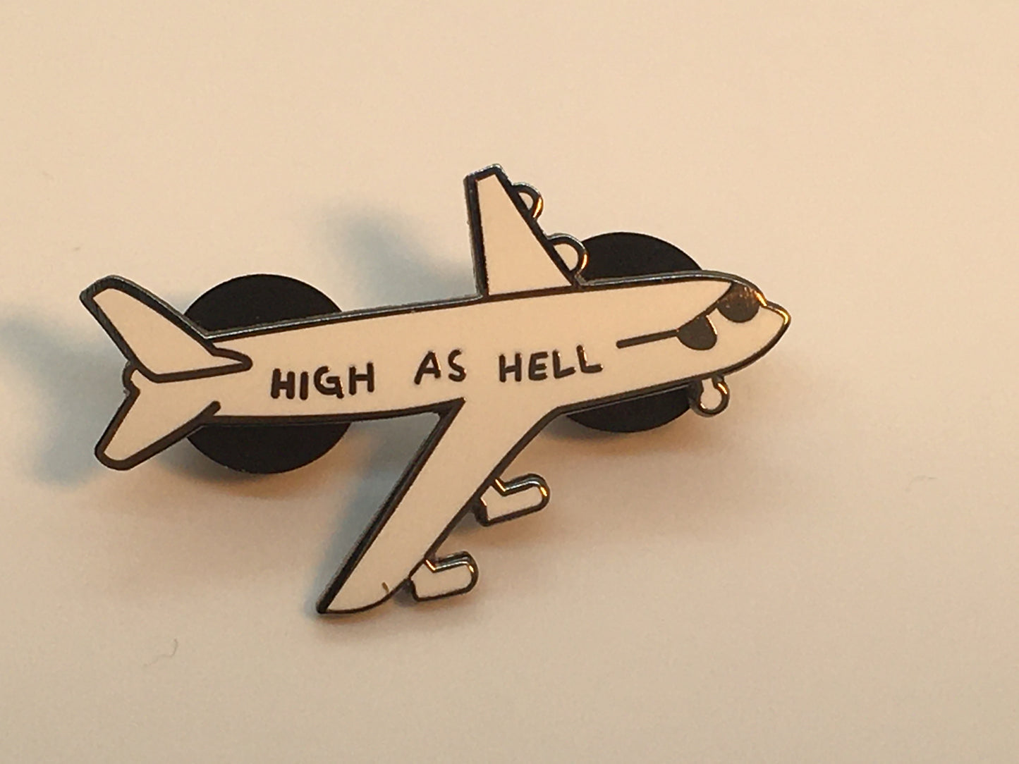 High as Hell Plane Pin