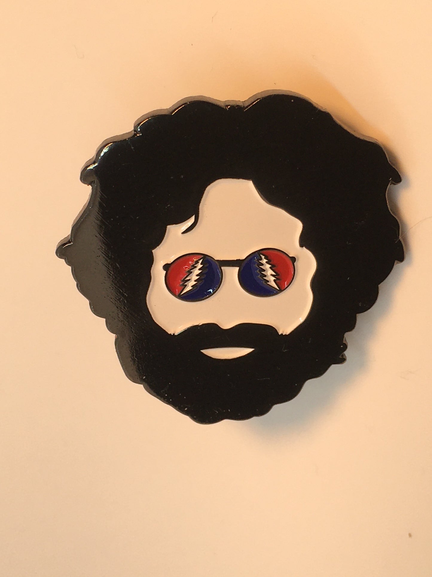 Jerry Garcia B/W Pin