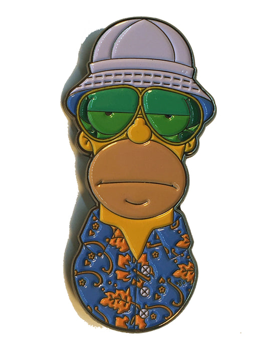 Homer Hunter S Thompson Pin