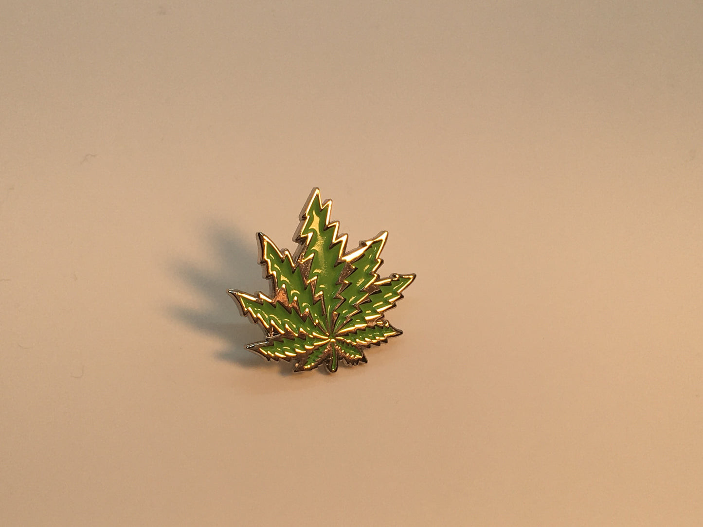 Grateful Bolts Cannabis Leaf Pin