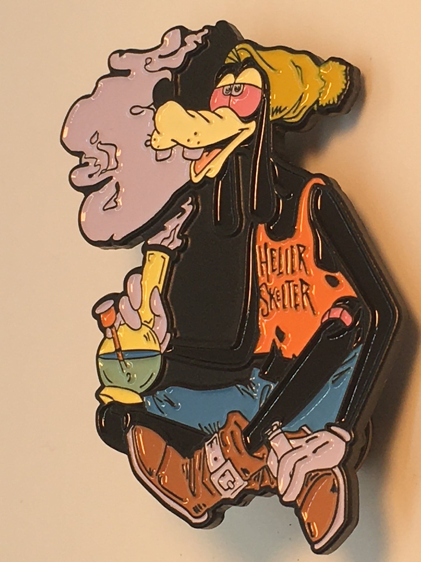 Goofy Smoke Out Pin