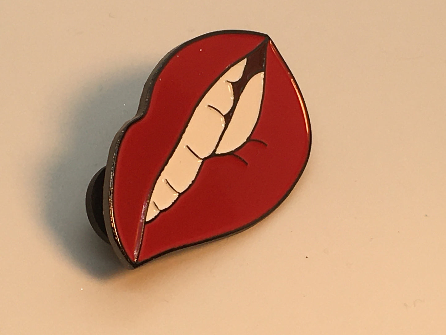 Sexy Biting Lip Pin