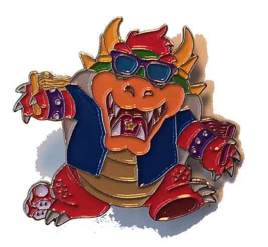 Groovy Bowser Pin