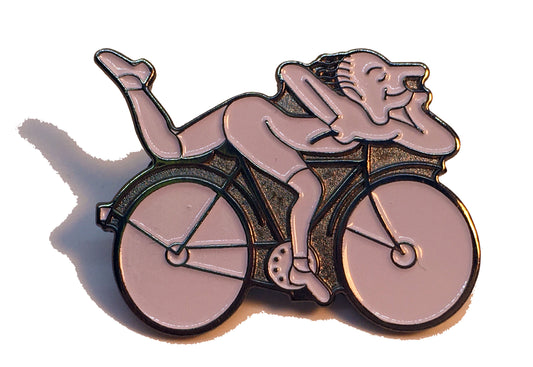 Albert Hofmann Bicycle Day B/W Pin