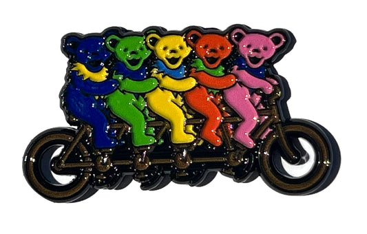 Dancing Bears Multi Bike Ride Pin