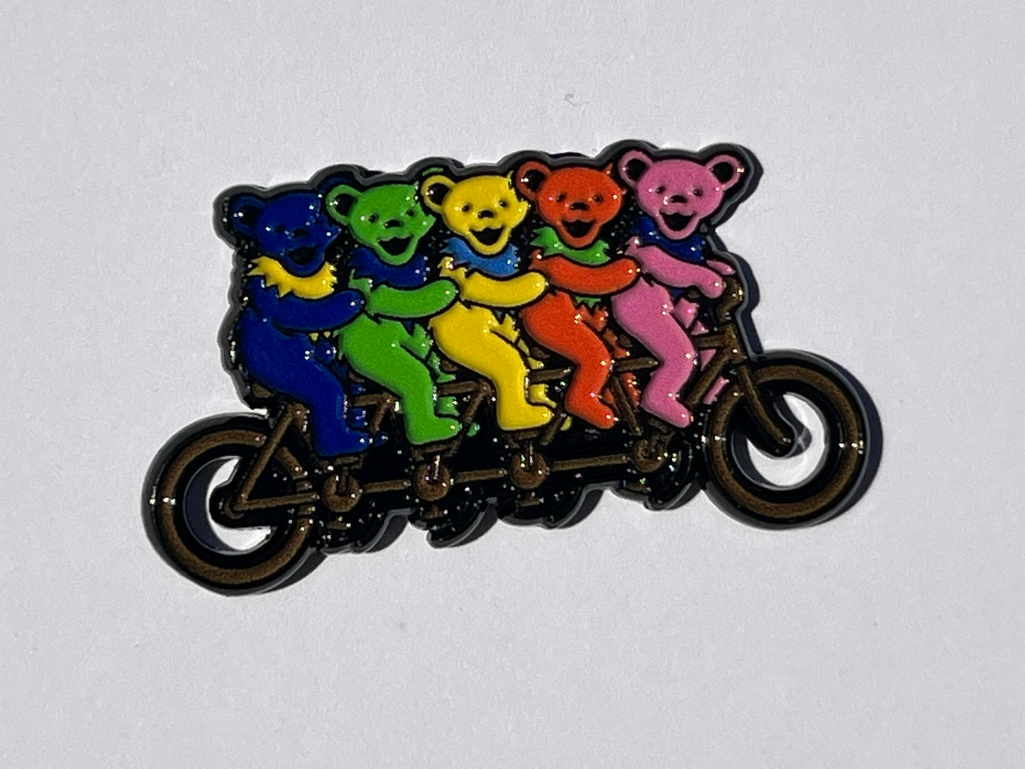 Dancing Bears Multi Bike Ride Pin