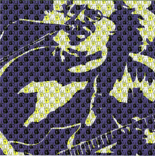 Jerry Garcia Handsprints LSD blotter art print