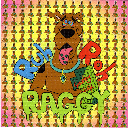 Ruh Roh Raggy LSD blotter art print