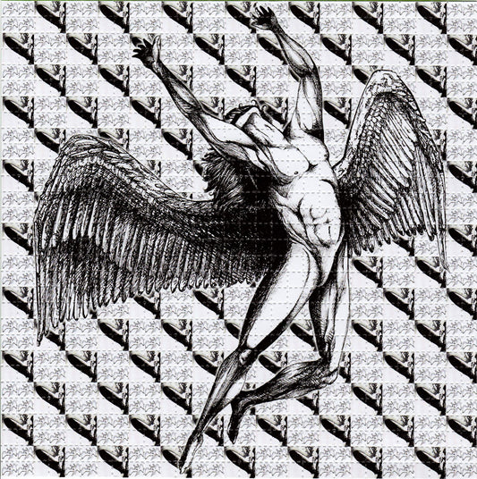 Icarus Zep LSD blotter art print