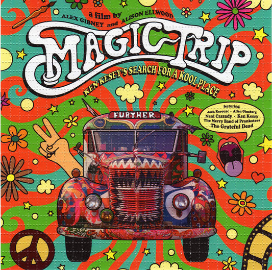 Magic Trip Furthur Pranksters LSD blotter art print