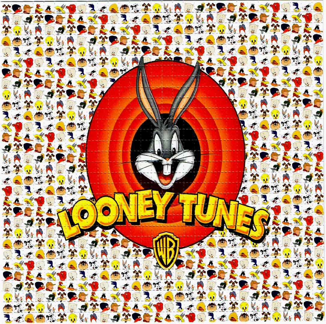 Looney Tripping Bugs Tunes Lessons LSD blotter art print