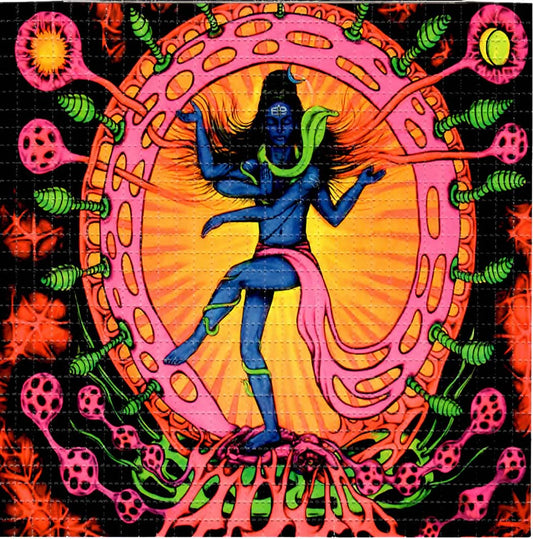 Shiva LSD blotter art print