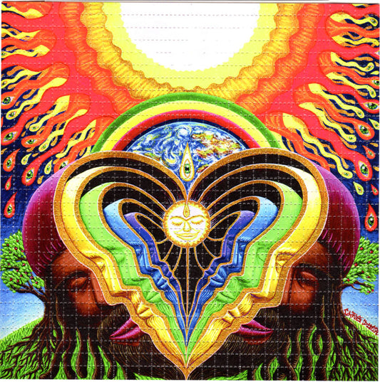 Peeling Bodies by Chris Dyer LSD blotter art print