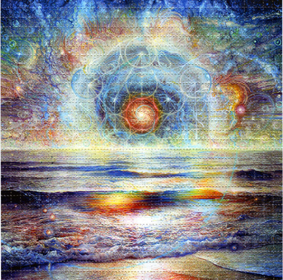 Eternal Sunset LSD blotter art print