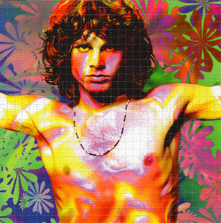 Lizard King LSD blotter art print