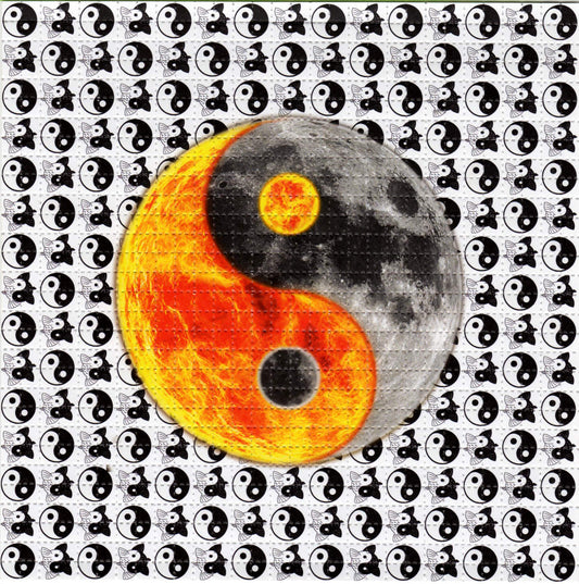 Yin Yang LSD blotter art print