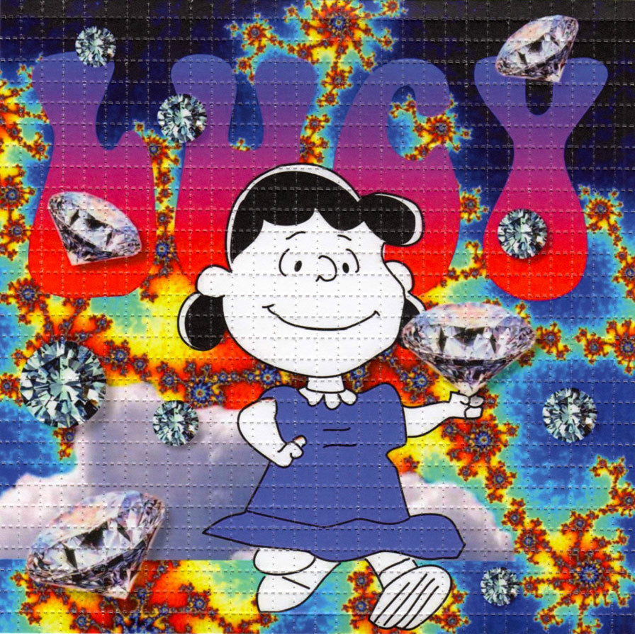 Lucy In The Sky With Diamonds LSD blotter art print