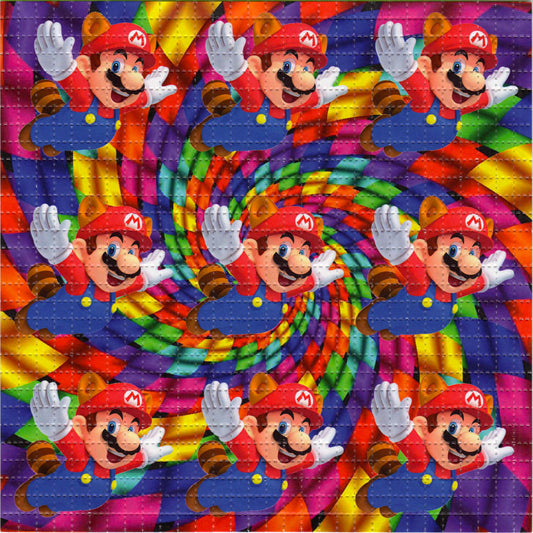 Mario Mario Mario X9 LSD blotter art print