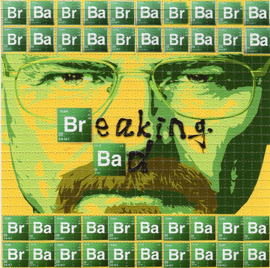 Heisenberg LSD blotter art print