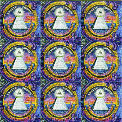 Novus Ordo Seclorum LSD blotter art print