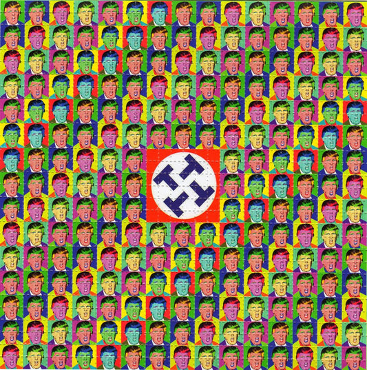 Trump by Chris Dyer LSD blotter art print