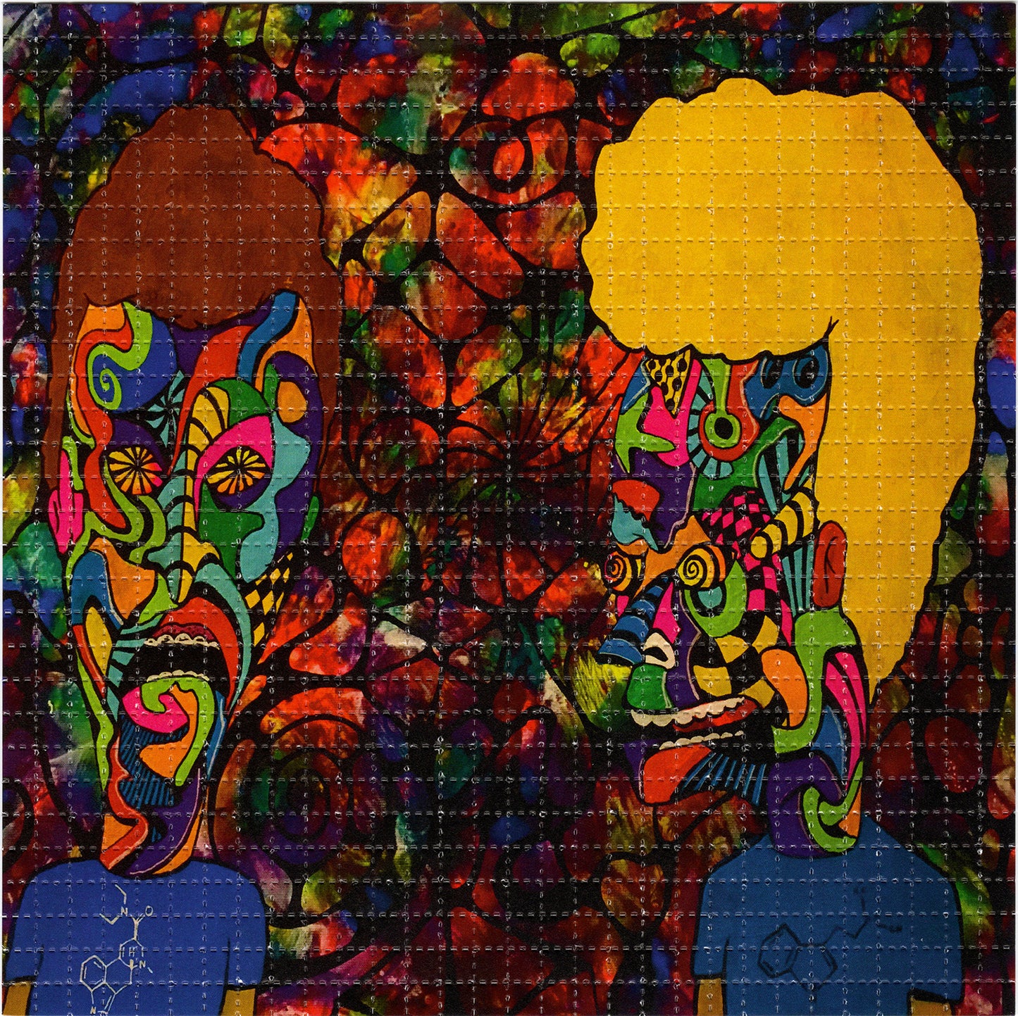 Beavis and Butt head by Visual Fiber SIGNED Limited Edition LSD blotter art print