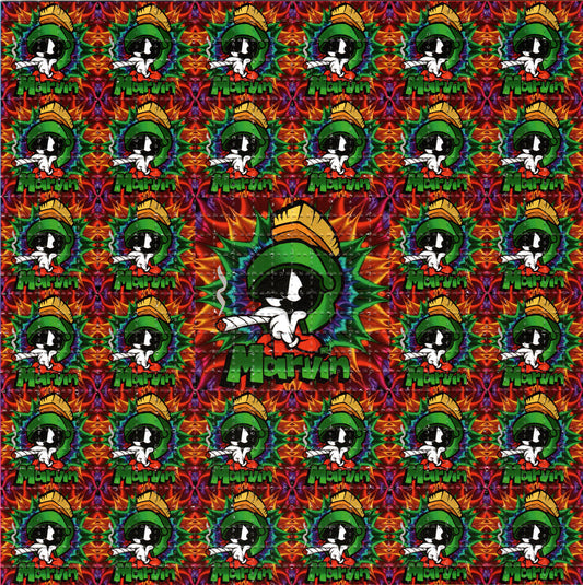 Marvin LSD blotter art print