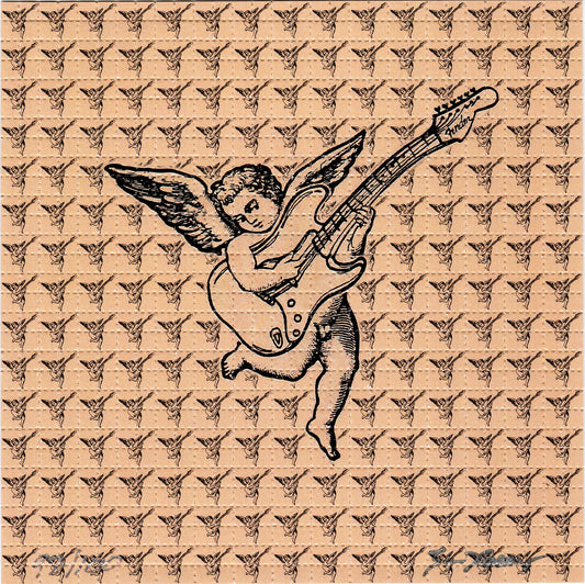 Festi Cherub by Ken Kesey by Signed by Zane Kesey Limited Edition LSD blotter art print