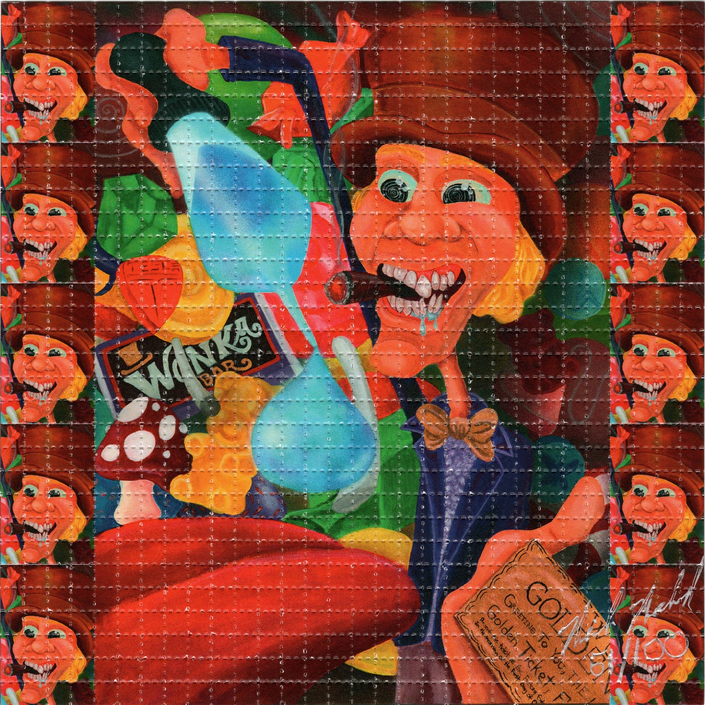 Pure Imagination by Nicholas Melnik SIGNED Limited Edition LSD blotter art print