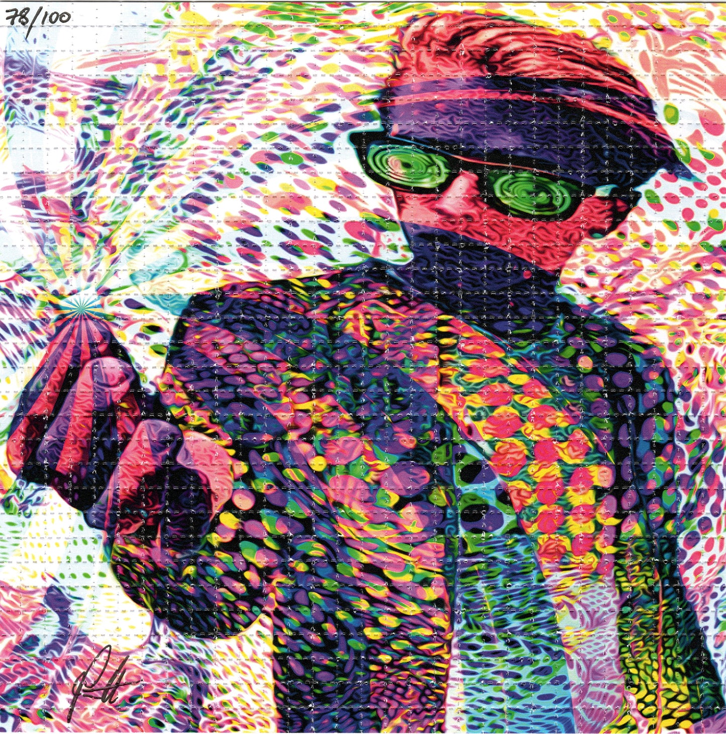 Already Trippin  by Joel Perrett Signed Limited Edition LSD blotter art print